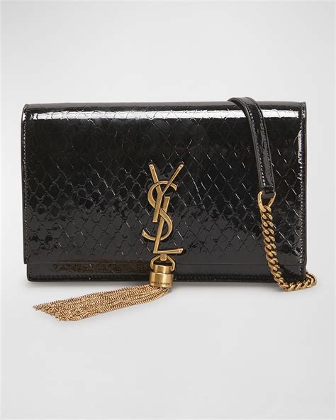 ysl saint laurent python embossed|Saint Laurent Kate YSL Python.